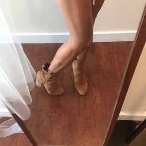 French connection leather boot